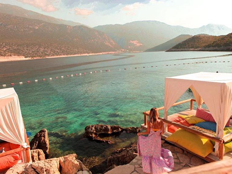 Club Barbarossa Hotel Antalya Kaş Çukurbağ Yarımadası