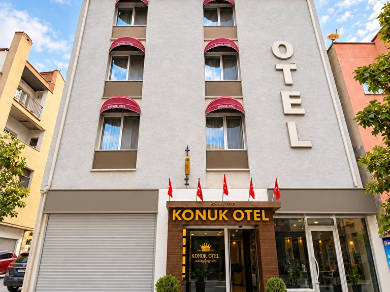 Konuk Otel Eskişehir Odunpazarı İstiklal Mahallesi