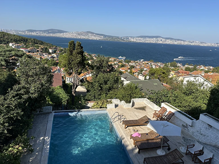 Manzara Ada Tepe Otel İstanbul Adalar Heybeliada