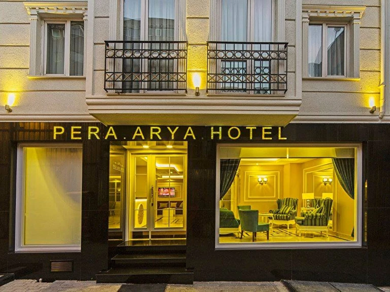 Pera Arya Hotel İstanbul Beyoğlu Asmalı Mescit Mahallesi