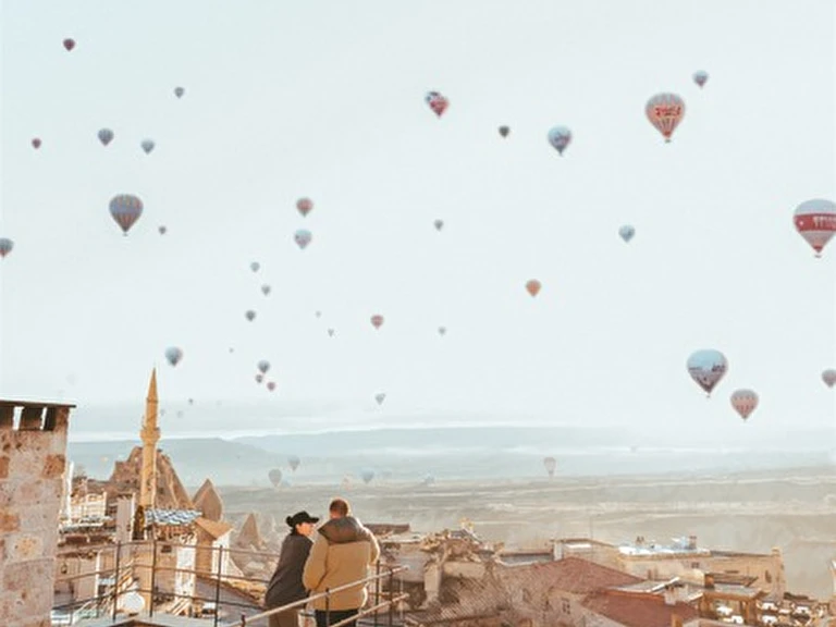 Peristyle Cave Cappadocia Nevşehir Merkez Aşağı Mahallesi