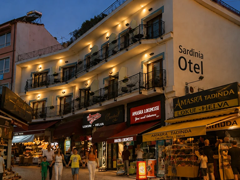 Sardinia Otel Bartın Amasra Kum Mahallesi