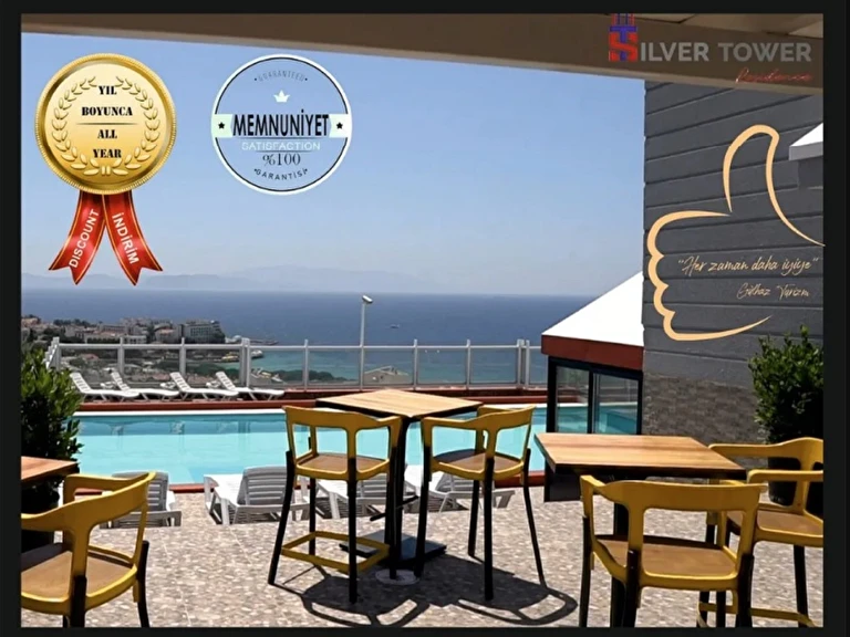 Silver Tower Residence Family Suites Aydın Kuşadası Kadınlar Denizi