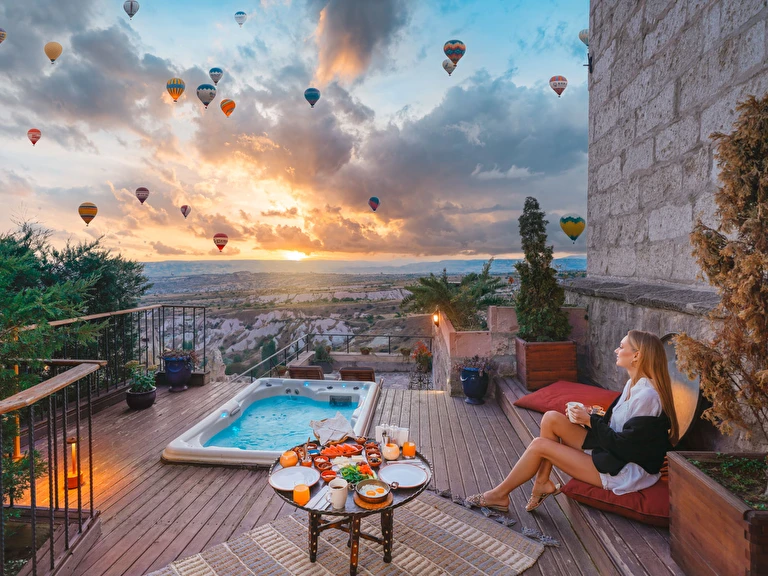Taşkonaklar Hotel Cappadocia Nevşehir Kapadokya Uçhisar