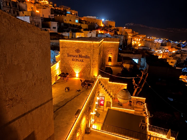Terrace Merdin Konak Mardin Artuklu Şehidiye