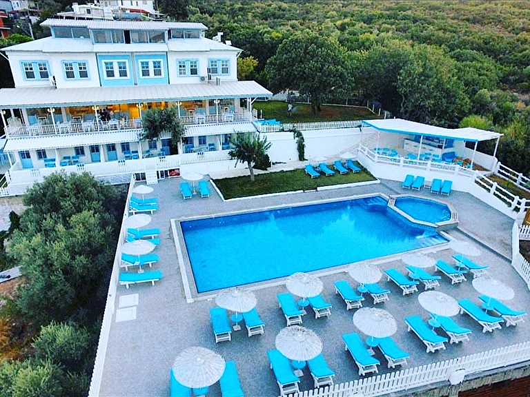 Thea Teos Hotel Restaurant İzmir Seferihisar Sığacık