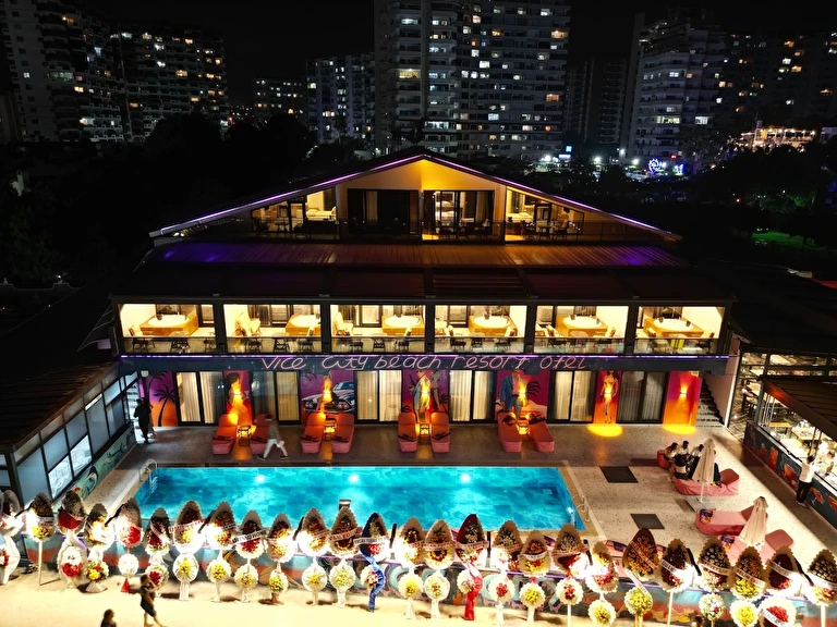Vice City Beach Resort Otel Mersin Erdemli Tömük Mahallesi