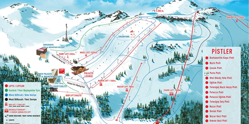 Kaya Palazzo Ski & Mountain Resort Bolu Kartalkaya 