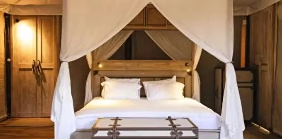 Glamping Double, Doğa Manzaralı, Bahçe Katı