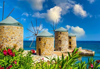 Çeşme Hareketli Feribot ile Sakız Adası Turu 1 Gece 2 Gün 