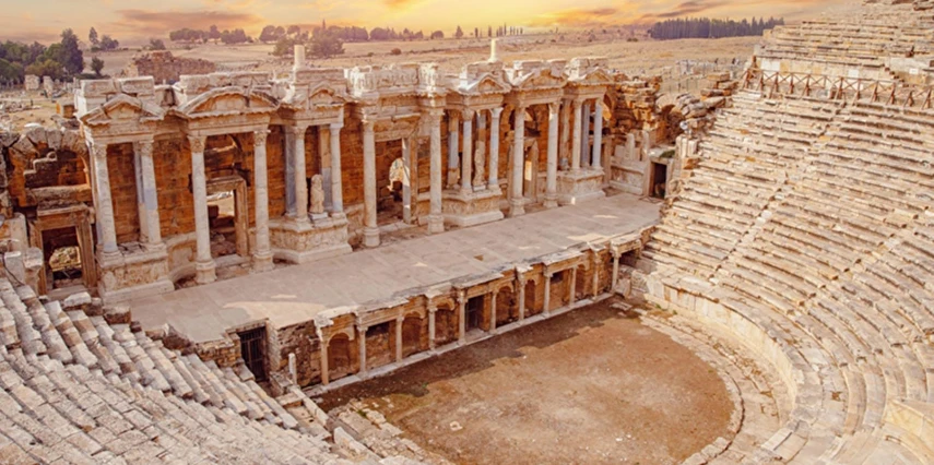 1 Mayıs Özel Antik Kent Rüyası ( Nysa Afrodisias Hierapolis Laodikya ) ve Pamukkale Turu / 1 Gece Otel Konaklaması