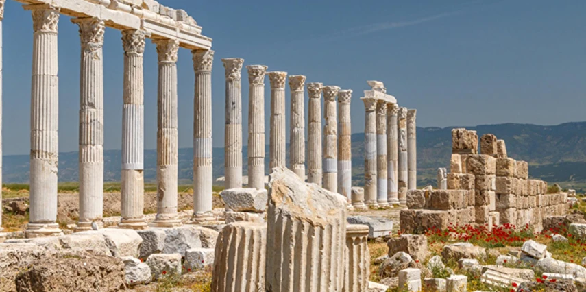 1 Mayıs Özel Antik Kent Rüyası ( Nysa Afrodisias Hierapolis Laodikya ) ve Pamukkale Turu / 1 Gece Otel Konaklaması