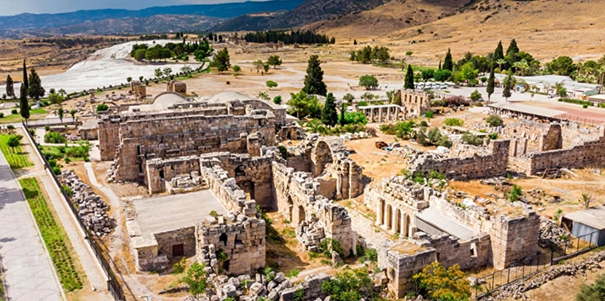 19 Mayıs Özel Antik Kent Rüyası ( Nysa Afrodisias Hierapolis Laodikya ) ve Pamukkale Turu / 1 Gece Otel Konaklaması