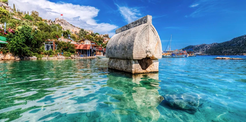 19 Mayıs Özel Kaş Kekova Olympos Adrasan Turu / 2 Gece Otel Konaklaması