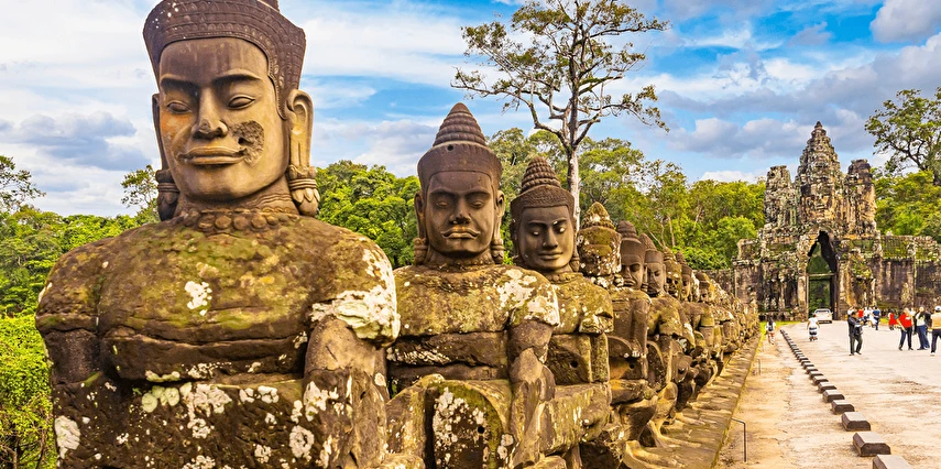 Gold Mavi Ejderha Khmer ve Siam Vietnam Kamboçya Tayland Turu Thy ile 10 Gece 11 Gün Sgn-bkk