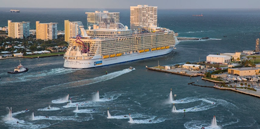 Harmony Of The Seas ile Doğu Karayipler 20 Ocak Hareketli