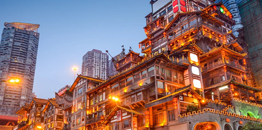 Kırmızı Ejderhanın Efsaneleri ve Yangtze Nehri Çin Turu Thy ile 10 Gece 12 Gün PVG - PEK