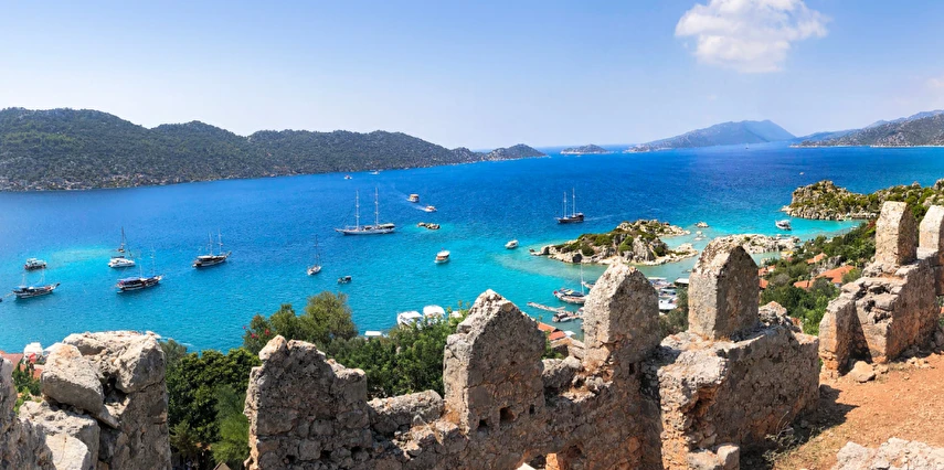 Kurban Bayramı Özel Kaş Kalkan ve Patara Kaputaş Plajları Turu / 2 Gece Otel Konaklaması