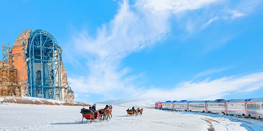 Sömestir Özel İzmir Çıkışlı Uçak & Doğu Ekspresi ile Van Kars Erzurum Turu Sun Express ile / 3 Gece Otel Konaklaması