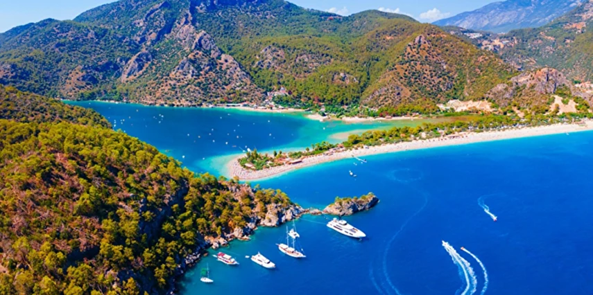 Uçaklı Fethiye Antalya Kaş Kalkan Turu İstanbul Yeni Havalimanı Hareketli 4 Gece Otel Konaklaması
