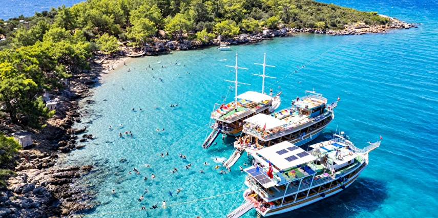 Uçaklı Marmaris Datça Bodrum Akyaka Turu / 4 Gece Otel Konaklaması Sabiha Gökçen Havalimanı Hareketli